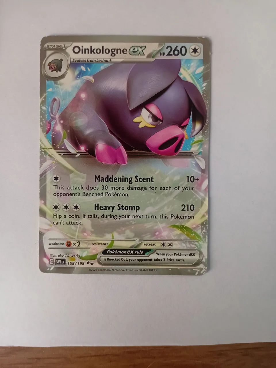 Conjunto três cards Pokémon em ingles full art EX para colecionadores  - Foto 4