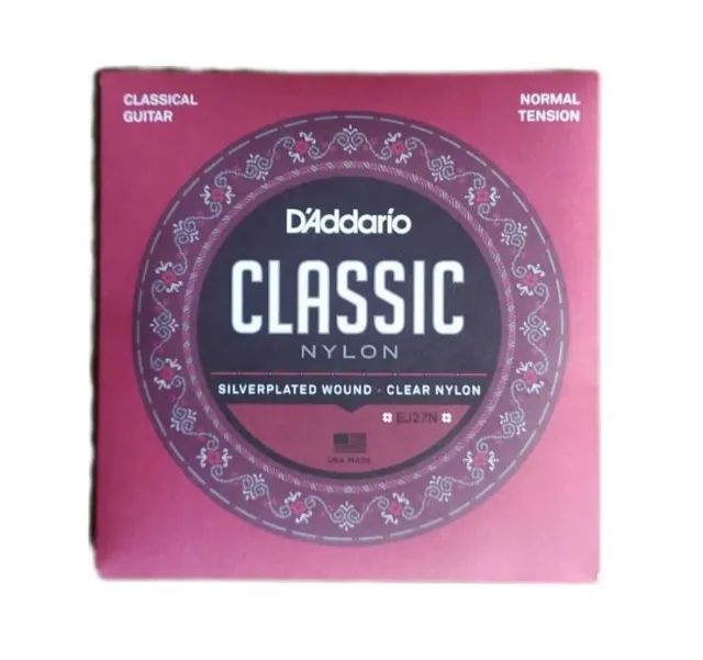 Jogo Cordas Violao Nylon Daddario Classic Ej27h + Volume !!!