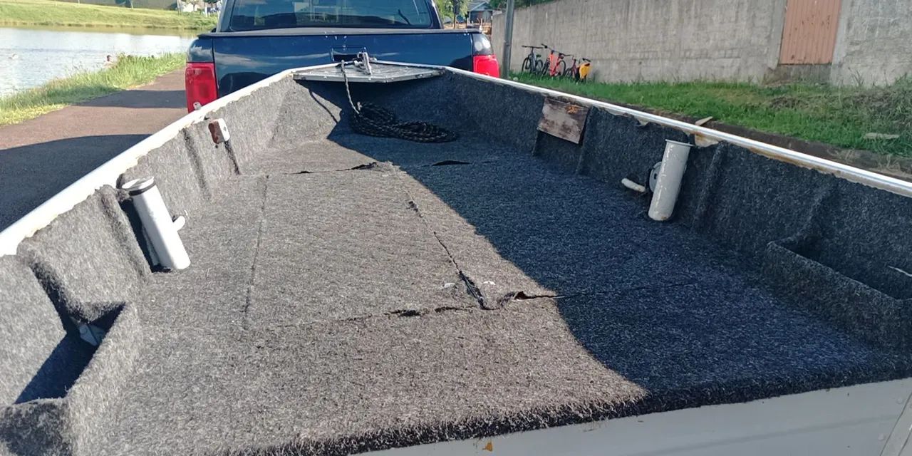 Conjunto 2014 Barco motor popa carreta rodoviária  - Foto 4