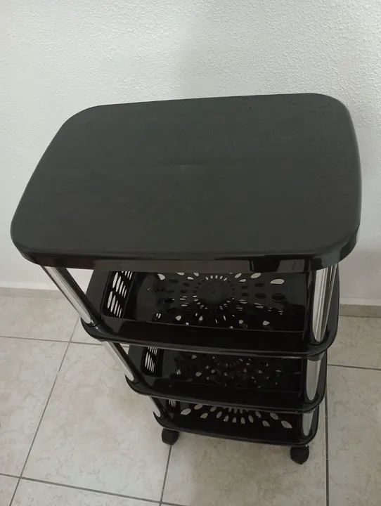 Fruteira Carrinho de 4 andares para cozinha - Foto 5