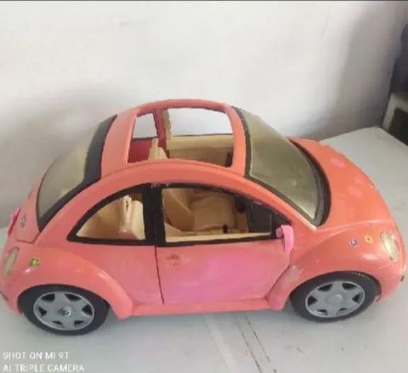 Carro da barbie México New bettle ano 2000 - Foto 3