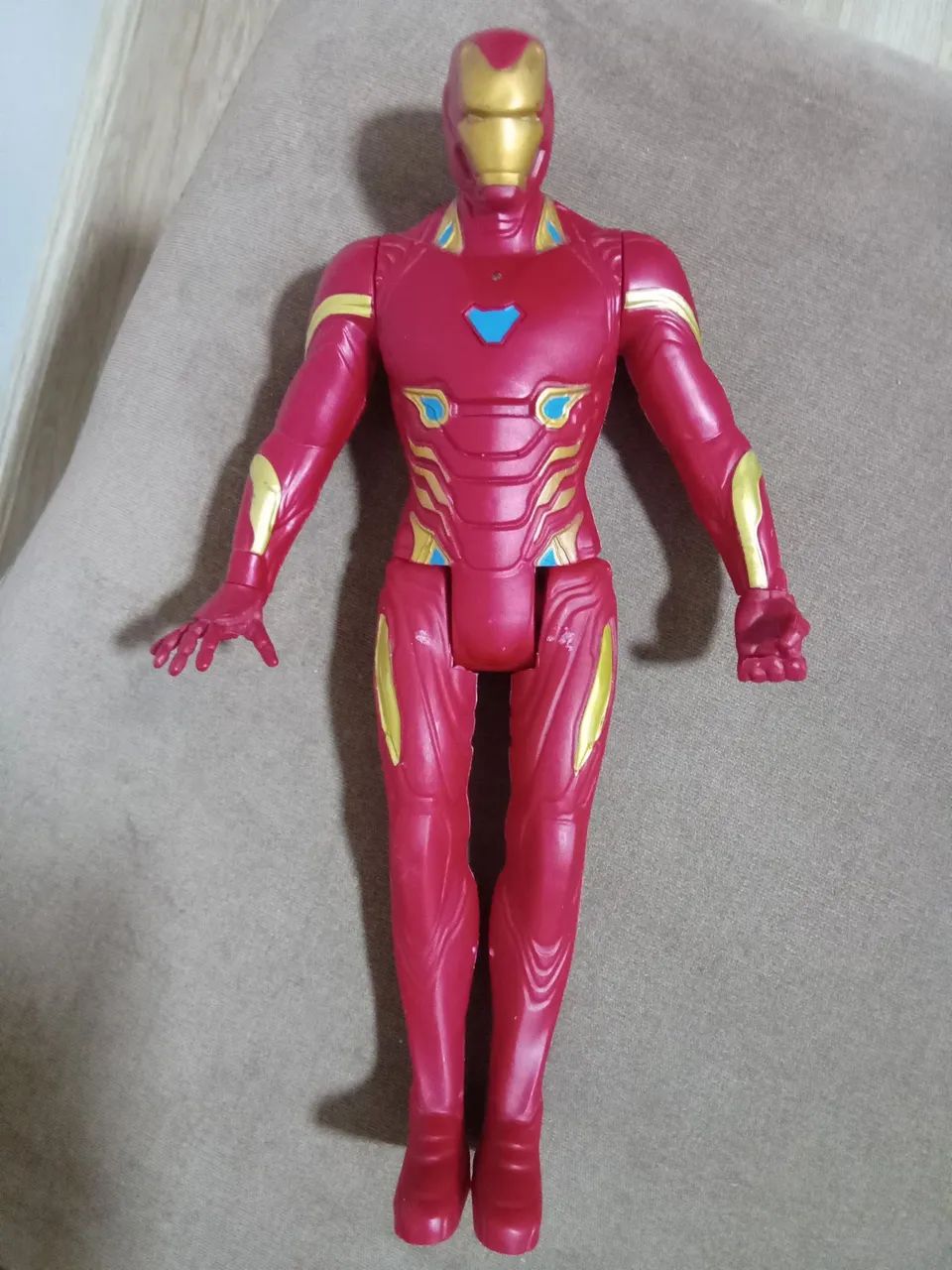 Boneco Homem de Ferro - 30cm - com luz e sons - Foto 3