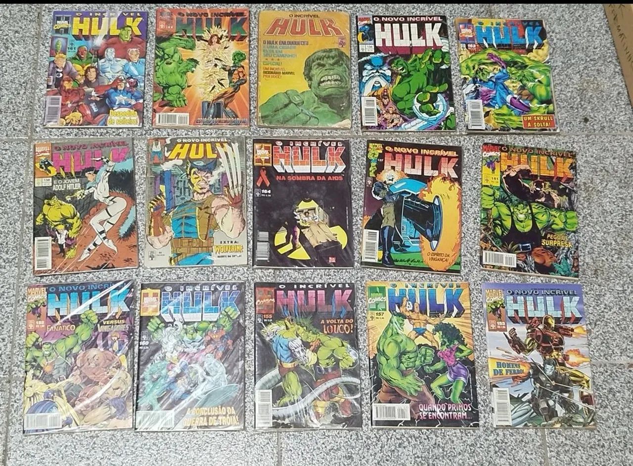 HQ Quadrinhos Hulk 29 Revistas formatinho Ler descrição do anúncio  - Foto 2