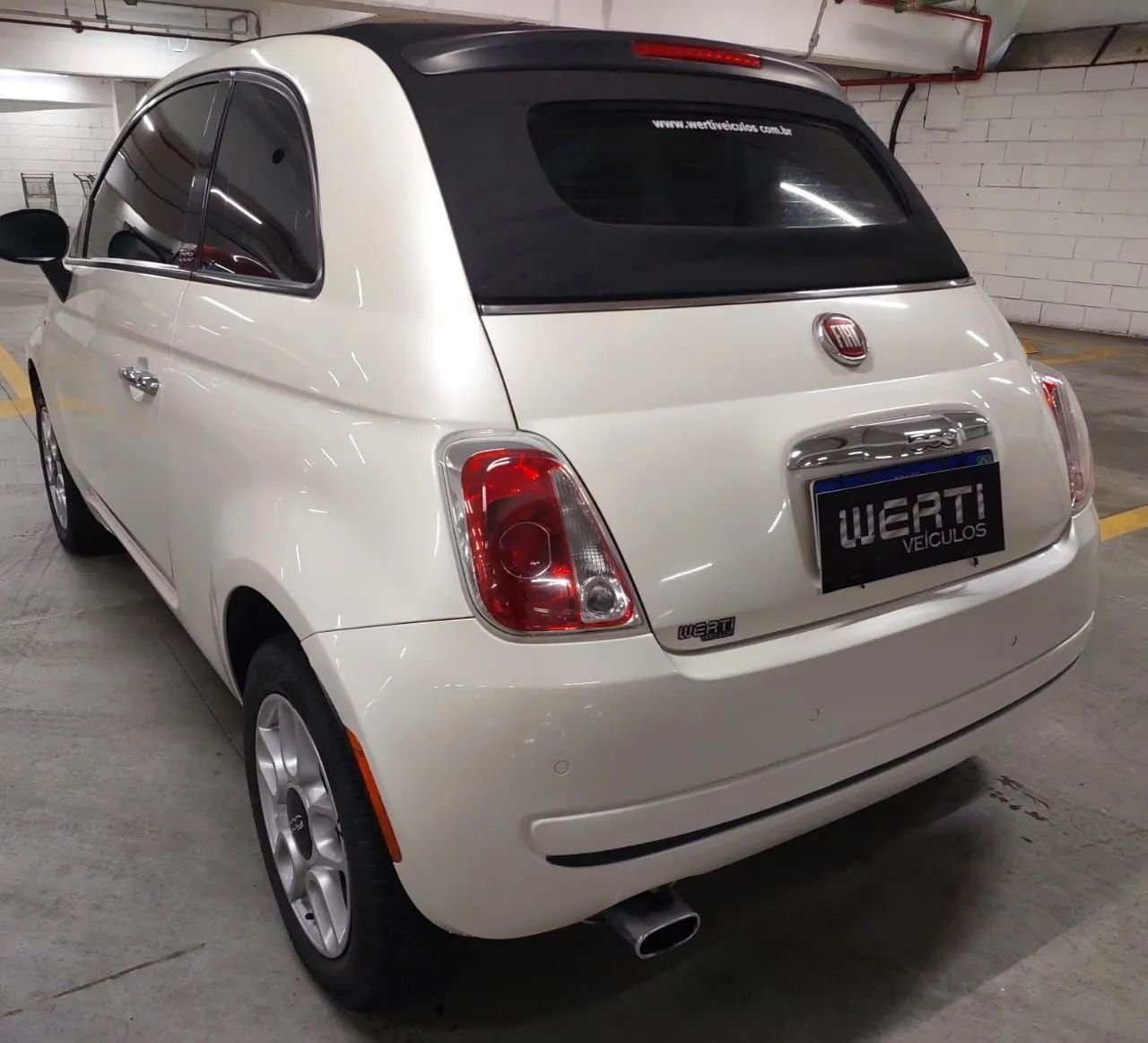 Fiat 500 Cabrio Dualogic Flex 1.4 8V 2014 - Foto 5