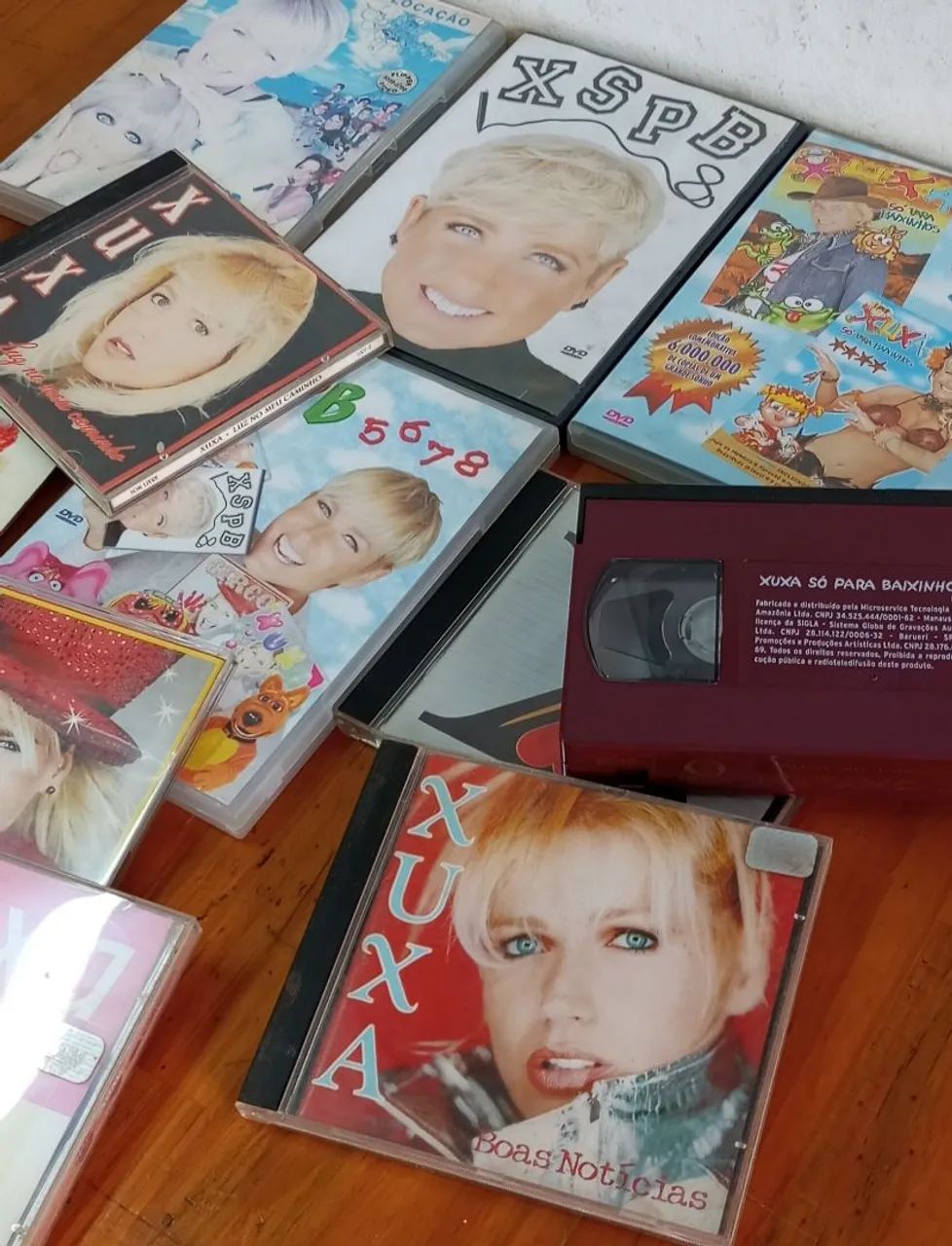 Cds Dvds VHS Xuxa Lote - Foto 2