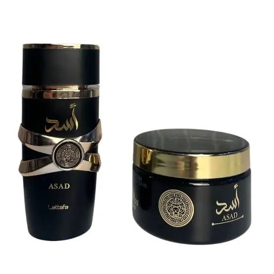 Kit Asad Lattafa - Perfume e Creme