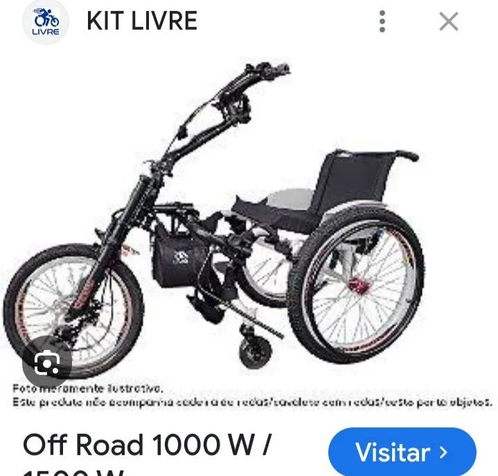 Kit livre cadeira de rodas  - Foto 4