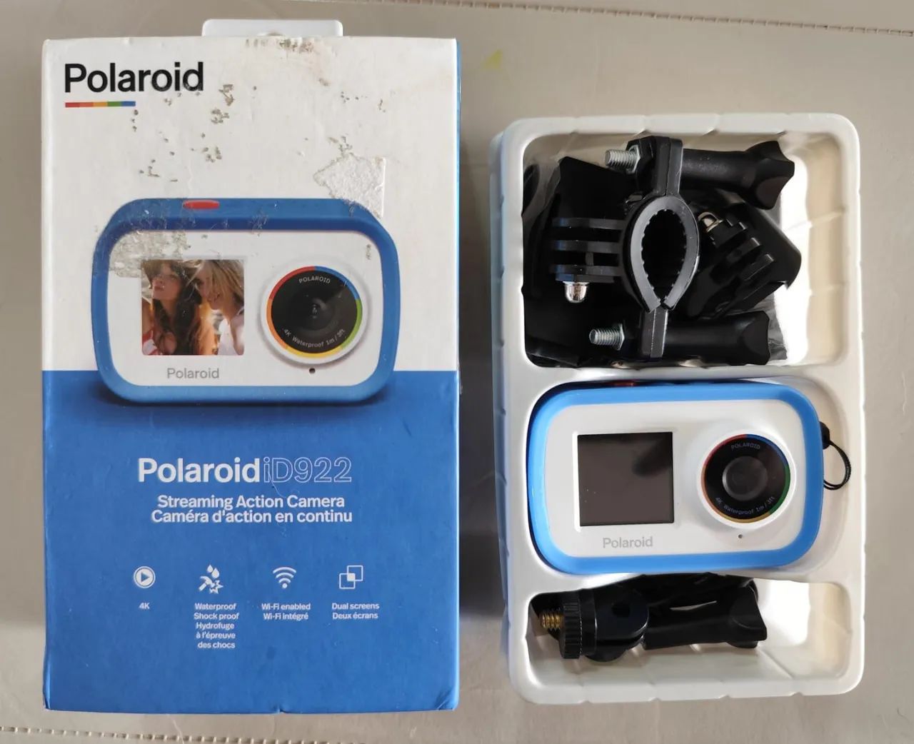 Polaroid Dual Polaroid Sports Action Camera Polaroid Dual Screen