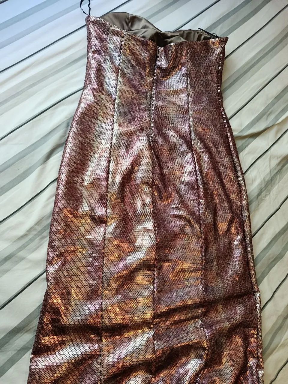 Vestido de paetê M - Foto 4