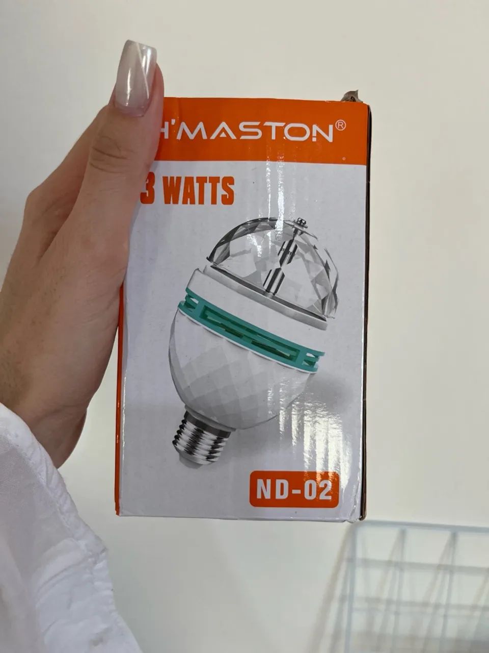 Lâmpada de Led - Projetor de Cor Rotação Automática