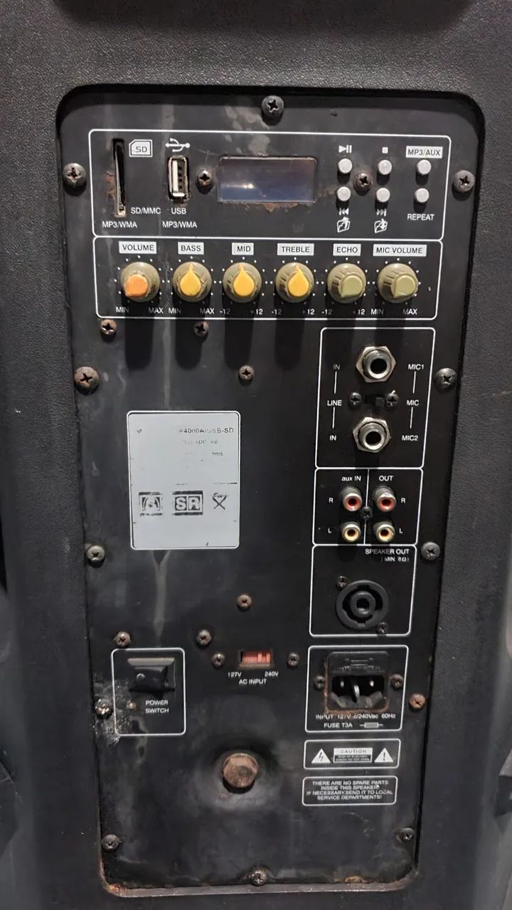 Caixa de som amplificada CSR 4000A 15 polegadas - Foto 5