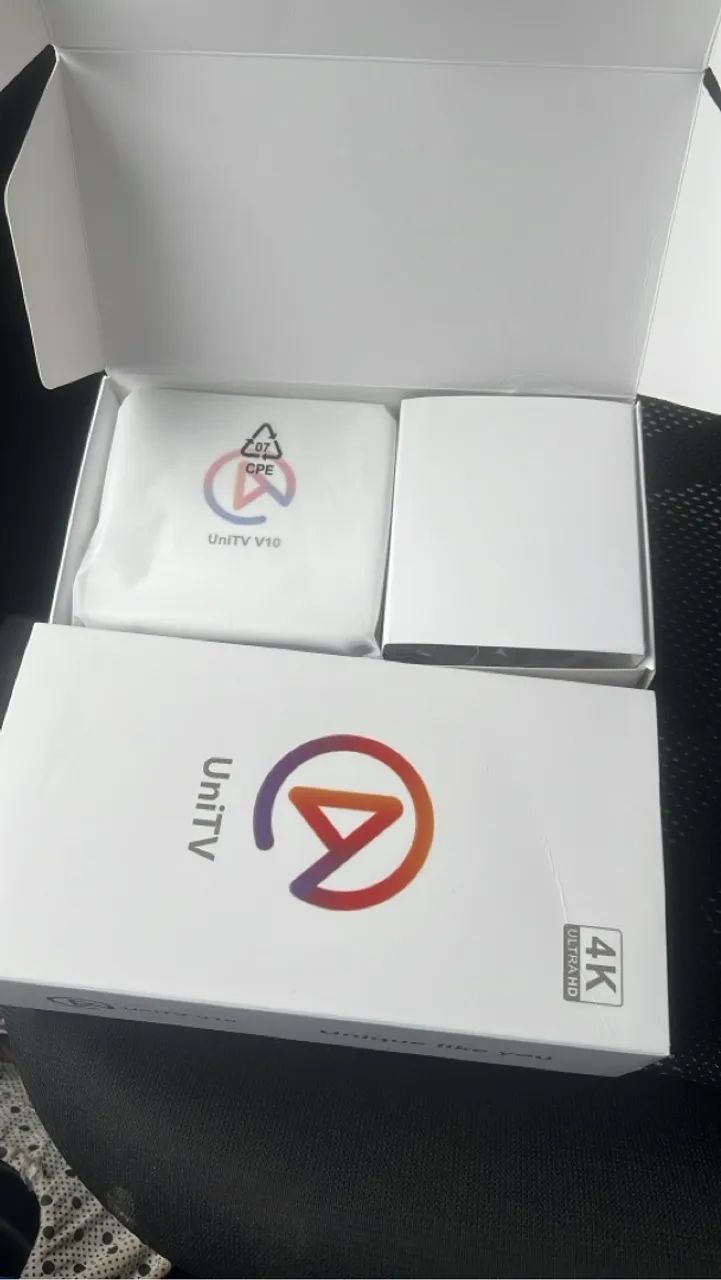 Caixa de Streaming UniTV V10 4K Ultra HD - Nova