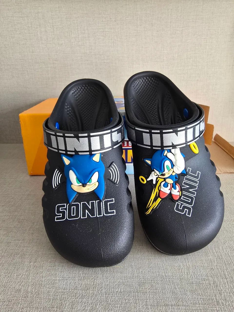 Babuche infantil Sonic Grendene