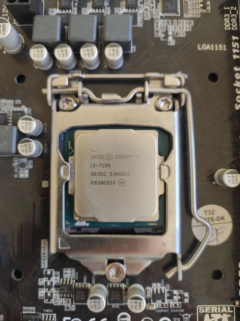 kit completo intel i3 7100 - Peças de Hardware - Residencial Monte