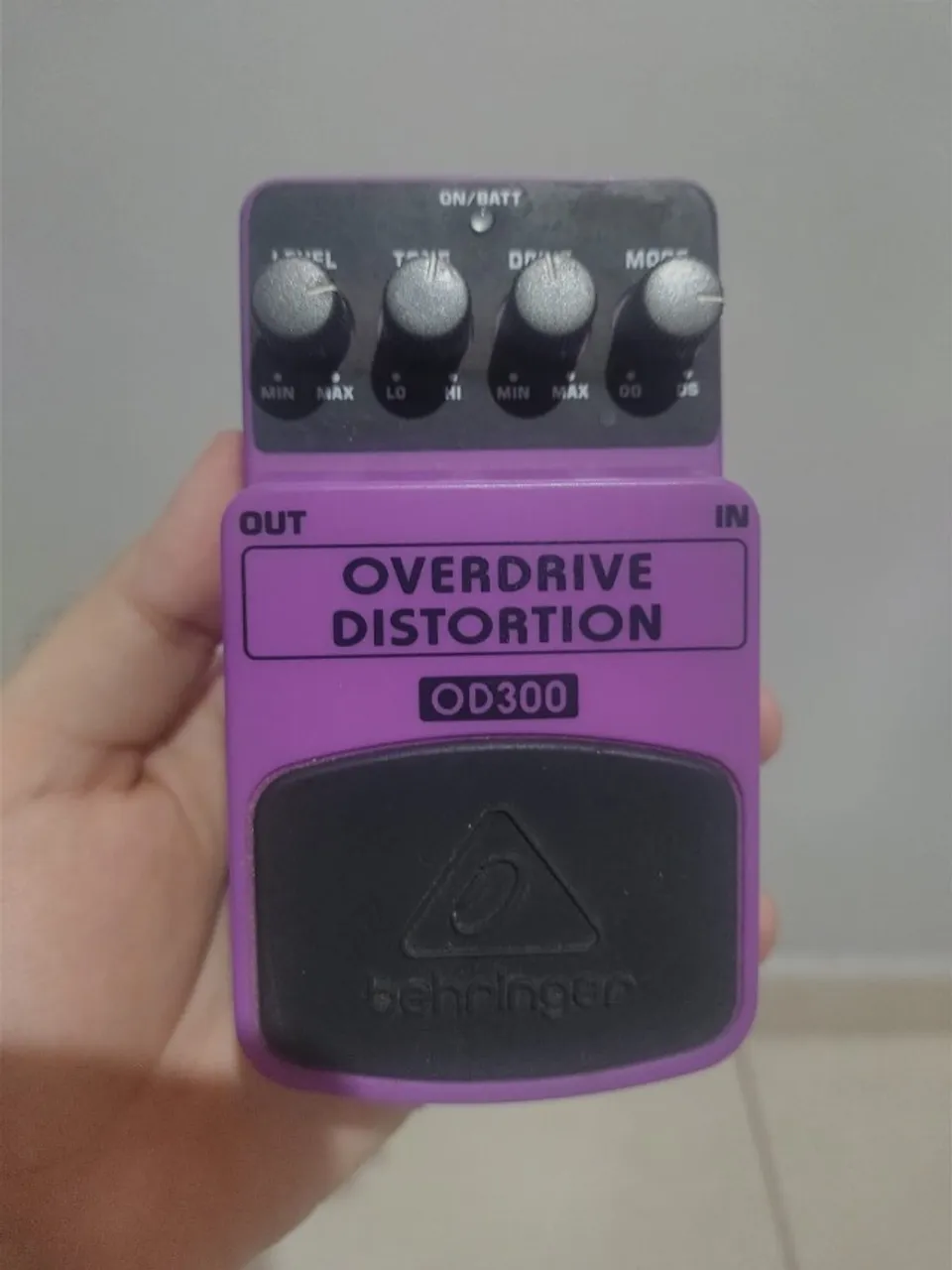 pedal behringer overdrive distortion od300