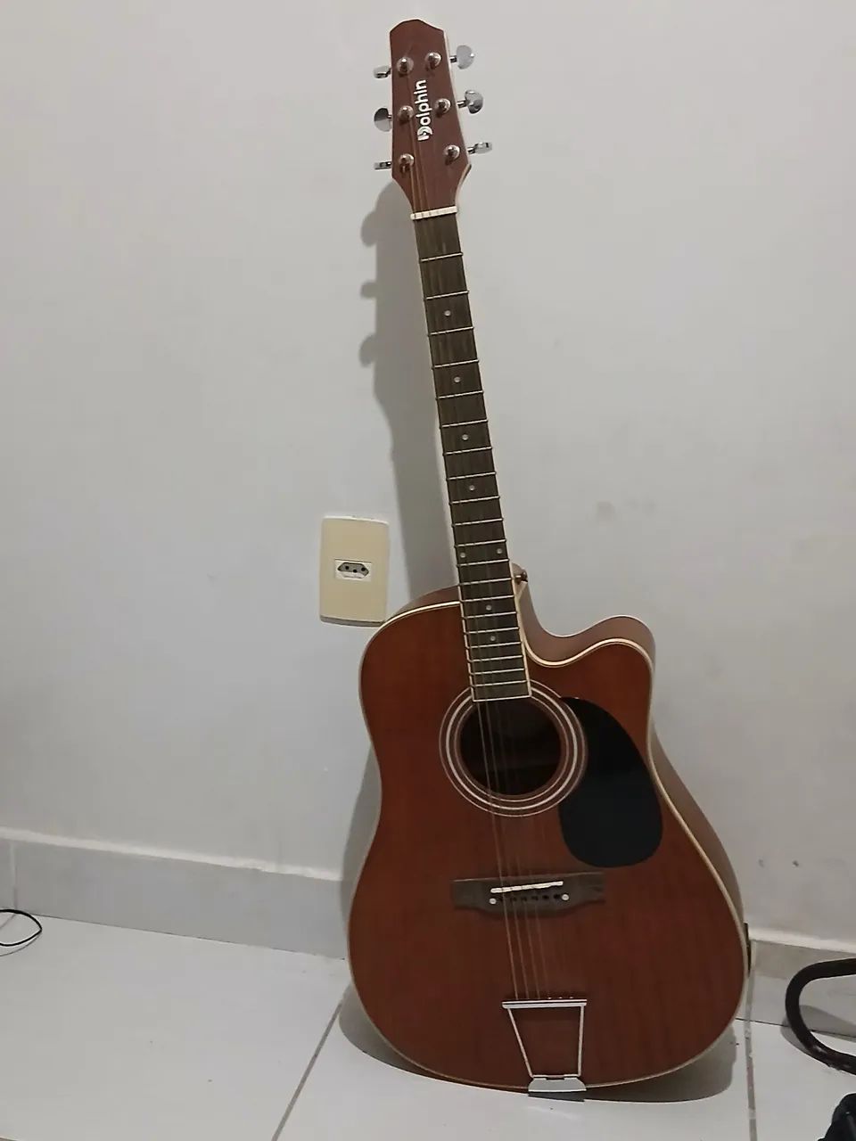 Violão eletroacustico Dophin Wd60 Folk - Foto 2