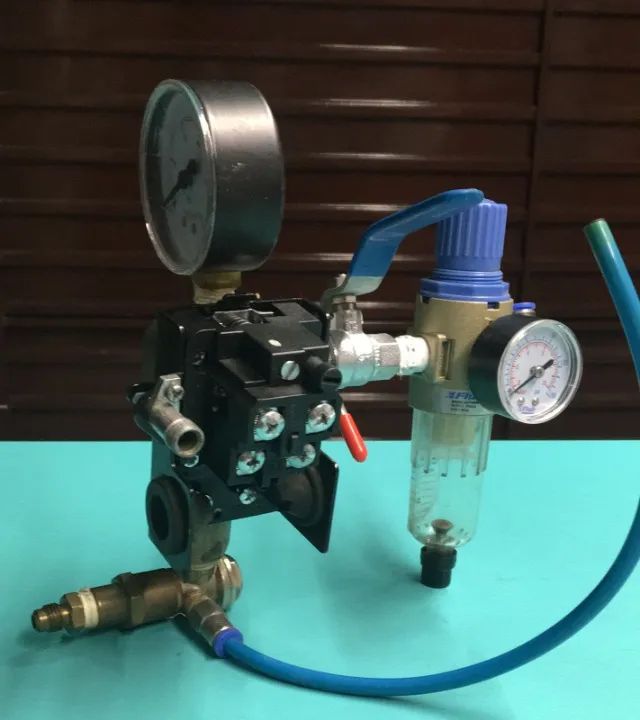 CONJUNTO FILTRO REGULADOR E FILTRO LUBRIFICADOR PARA PNELMATICACADOR E IL DE AR 