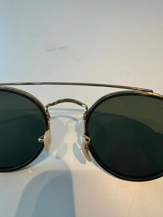 Óculos Ray-Ban Round Square Original Seminovo - Foto 2