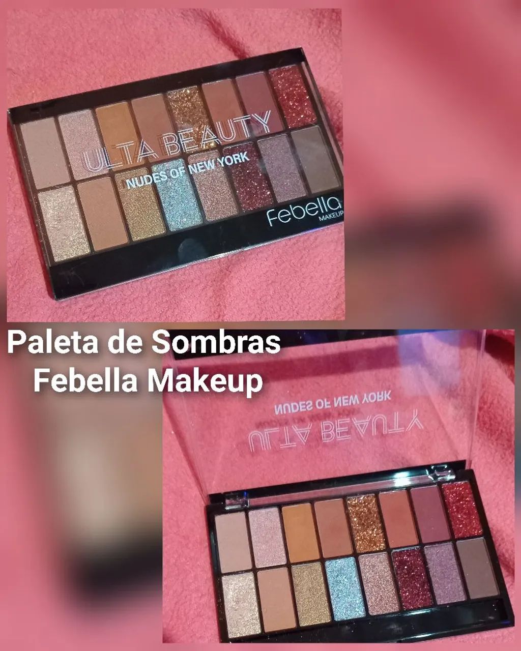 Paleta de Sombras Febella Makeup Nudes of New York