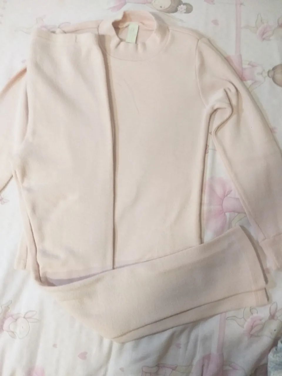Blusa e calça em malha tamanho 10 - Foto 5