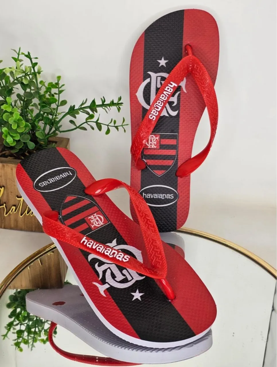 Sandálias Havaianas Flamengo