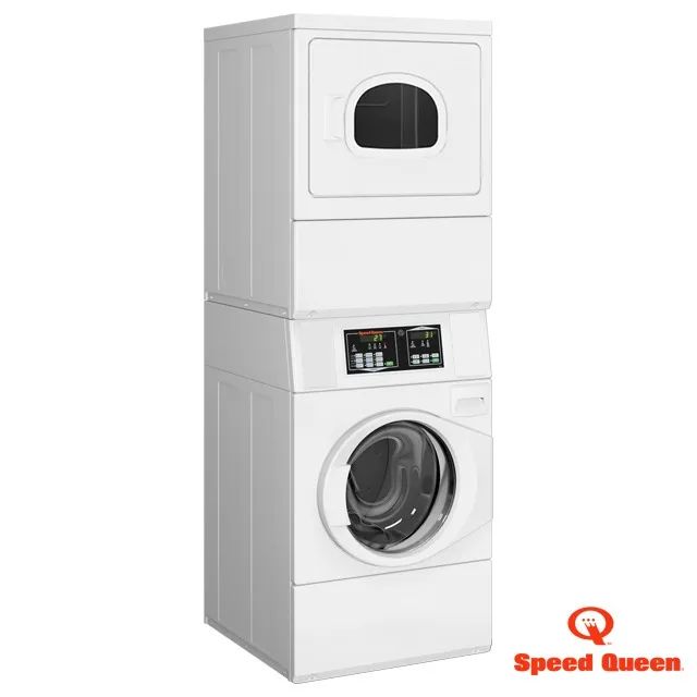 SPEED QUEEN (modelo 2025 NOVA) - Lavadora e Secadora Conjugada Profissional