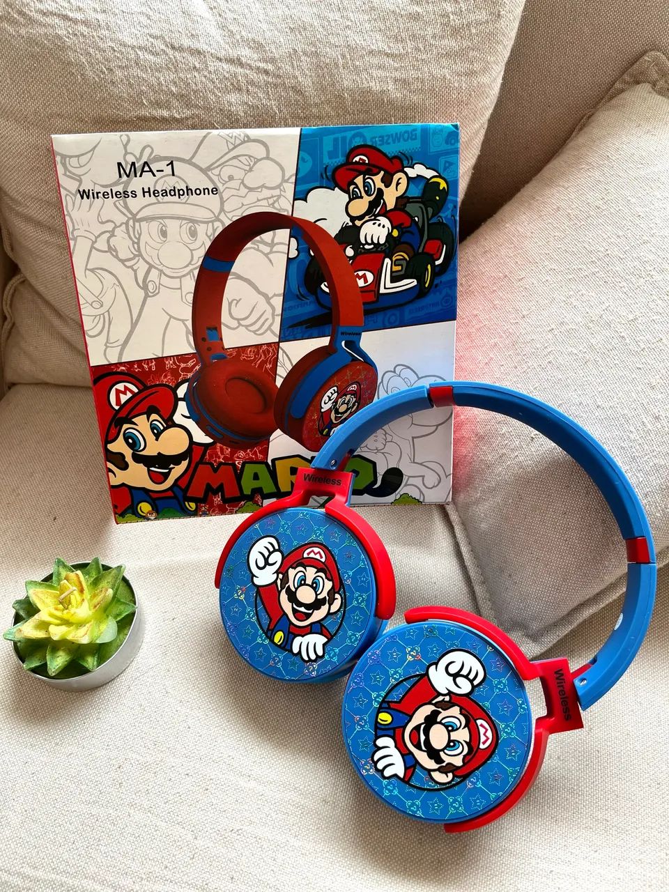 Super Mario Bluetooth Headset64308480649602125