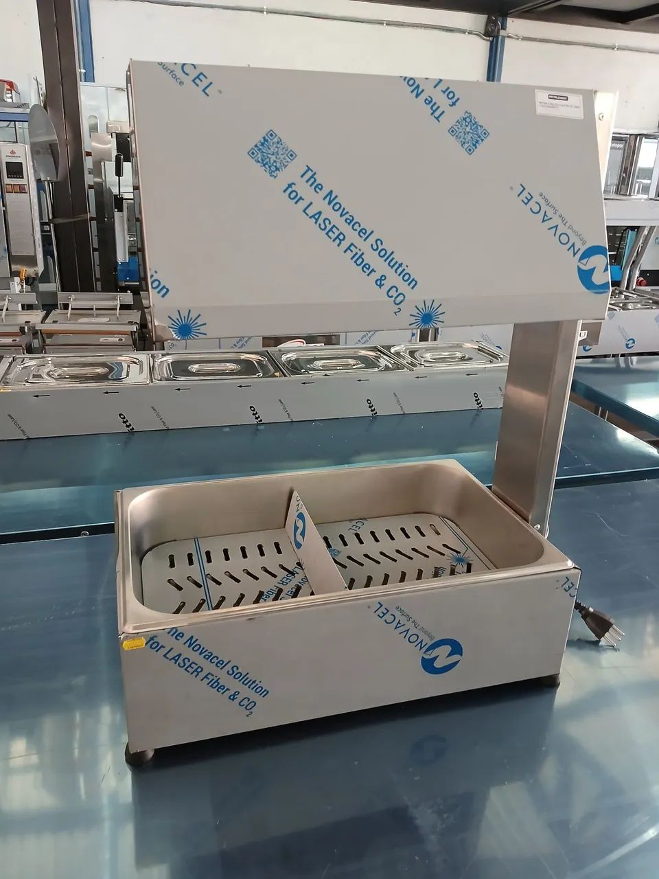  Conservador de Fritura 1 Cuba inox Metalcubas 