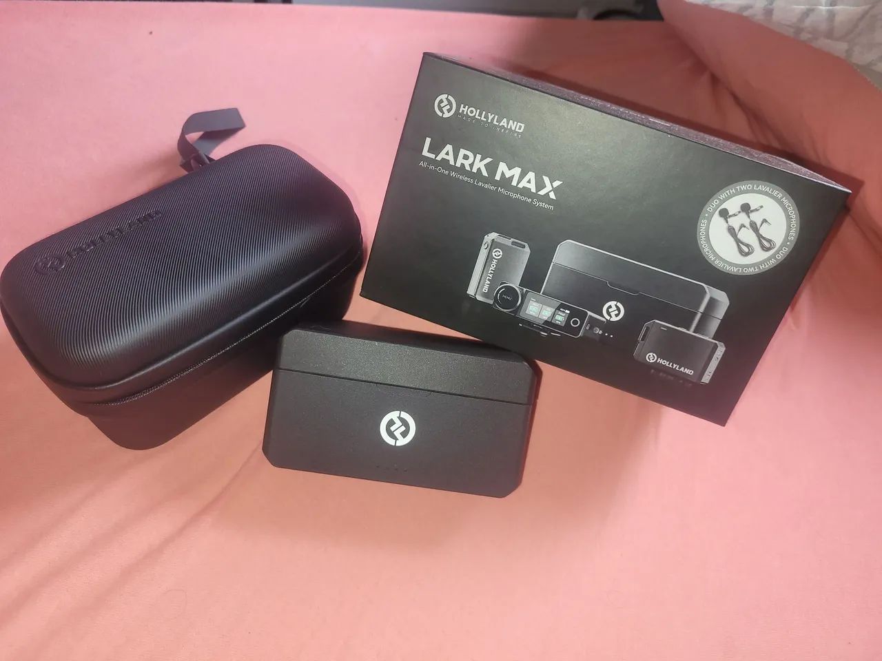 Microfone Sem Fio Hollyland Lark Max - Novo
