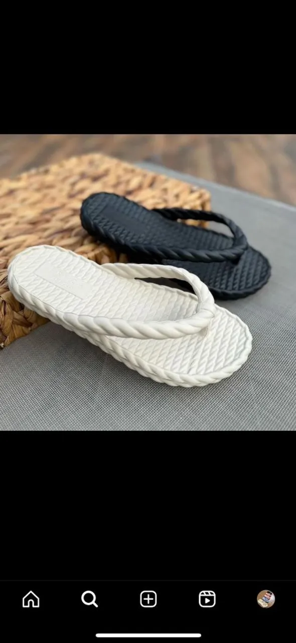 Chinelo Feminino Trançado Confortável