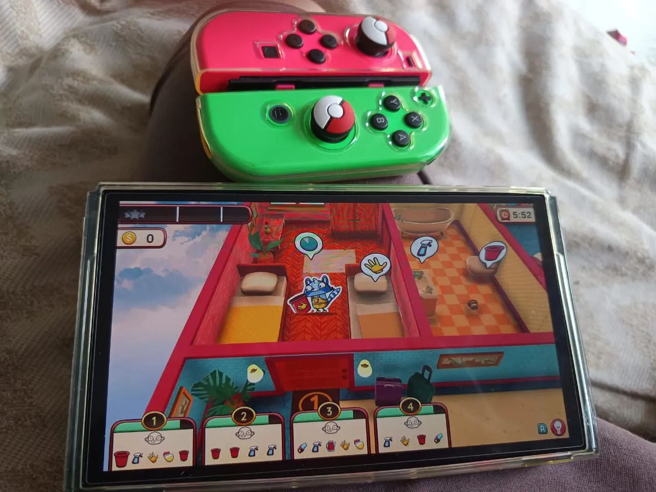 nintendo sw oled 500gb desbloq + 2 controles64315487761537122