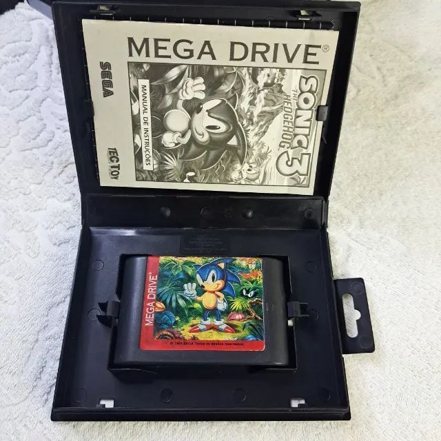 Sonic The Hedgehog 3 Completo Mega Drive - Tectoy. Lindo! Sega - Foto 6