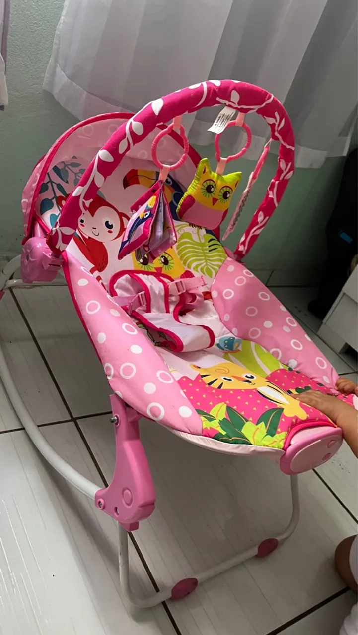 Cadeira de Descanso Infantil com Brinquedos