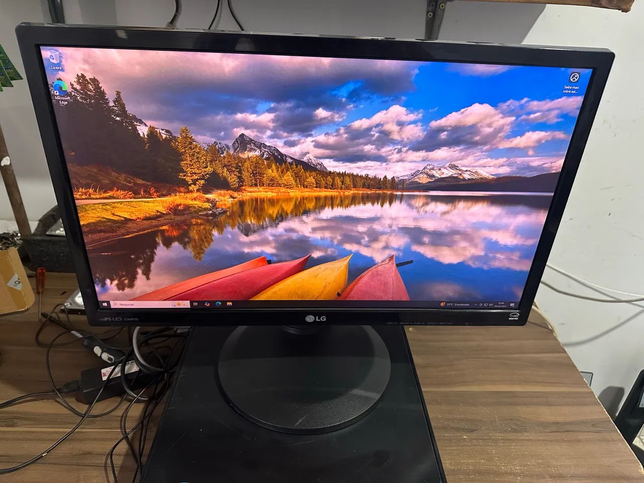 Monitor 19 polegadas com hdmi loja garantia 