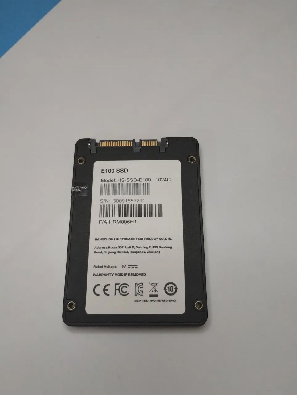 SSD HIKVISON E100 1TB - Armazenamento - Vila Gomes, São Paulo