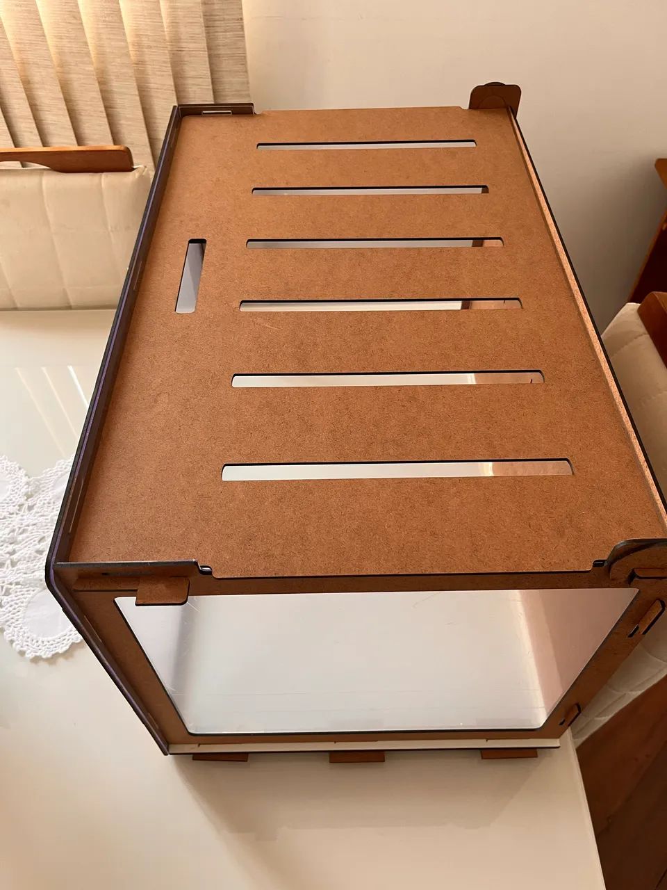 Terrário para Hamster de madeira - Foto 4