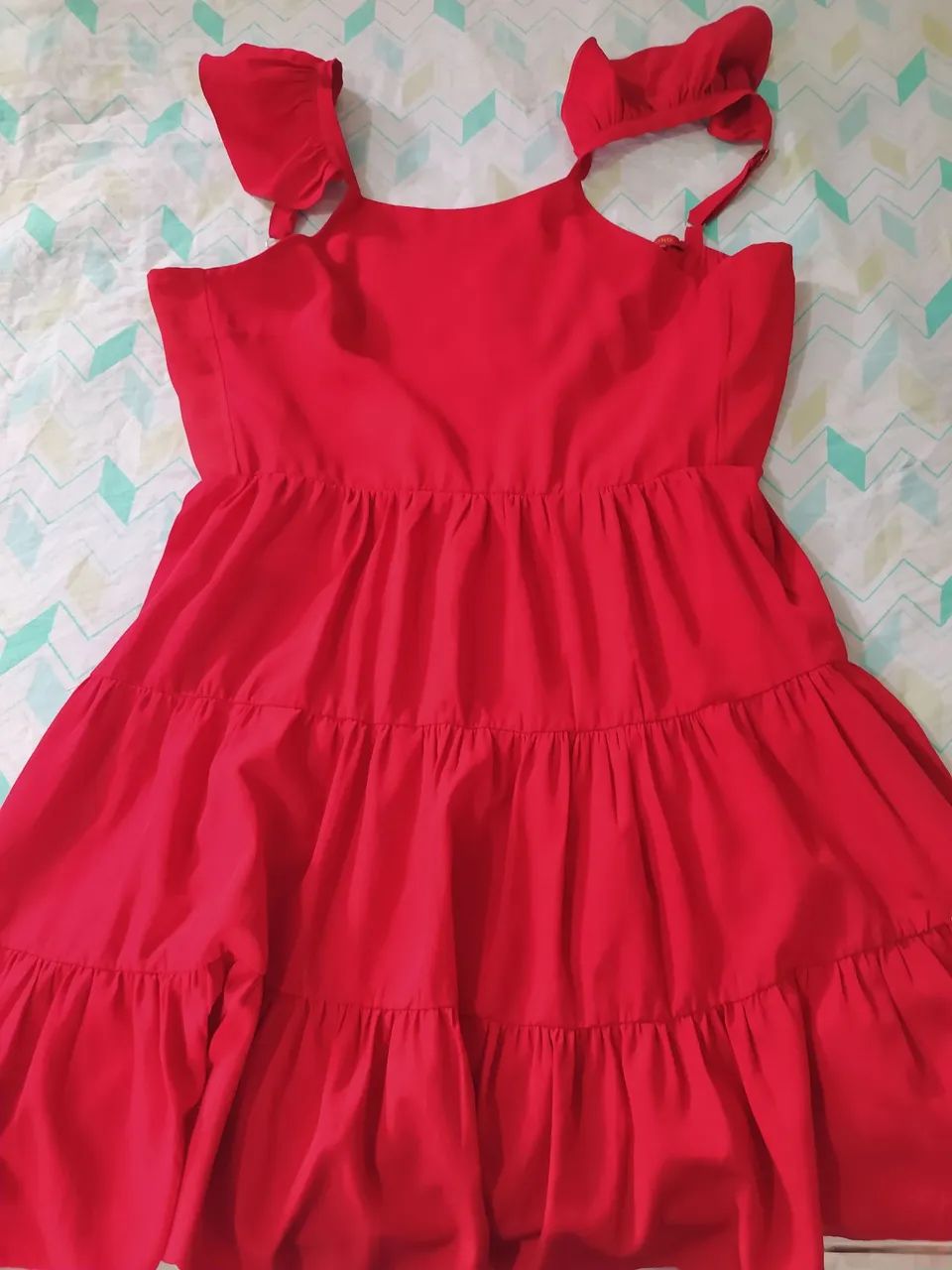 Vestido doyung vermelho 