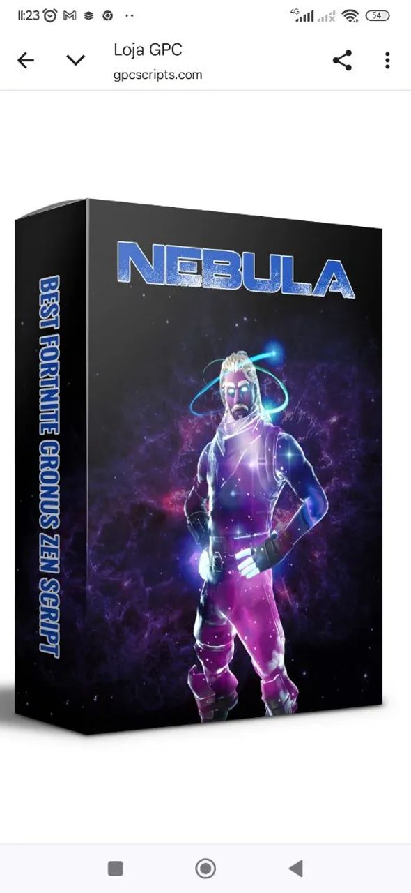 Script Nebula Cronus Zen - Melhor Fortnite
