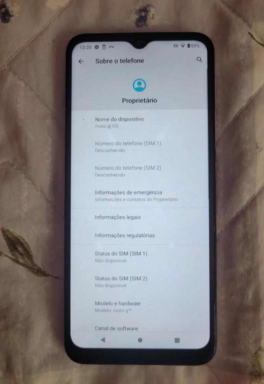 Vende-se moto g10 funcionando perfeitamente sem nenhum trinco.