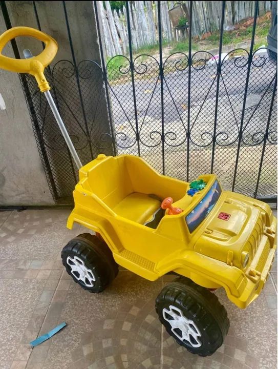 Carrinho infantil banjipe,passeio e pedal - Foto 2