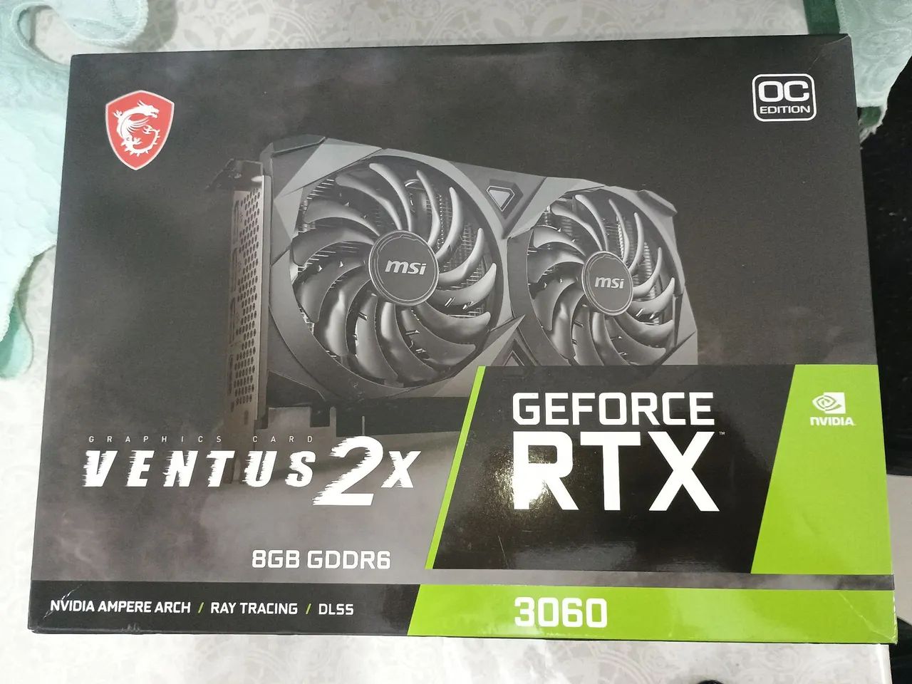 Placa de Vídeo GeForce RTX 3060 8GB GDDR6 MSI - Foto 3