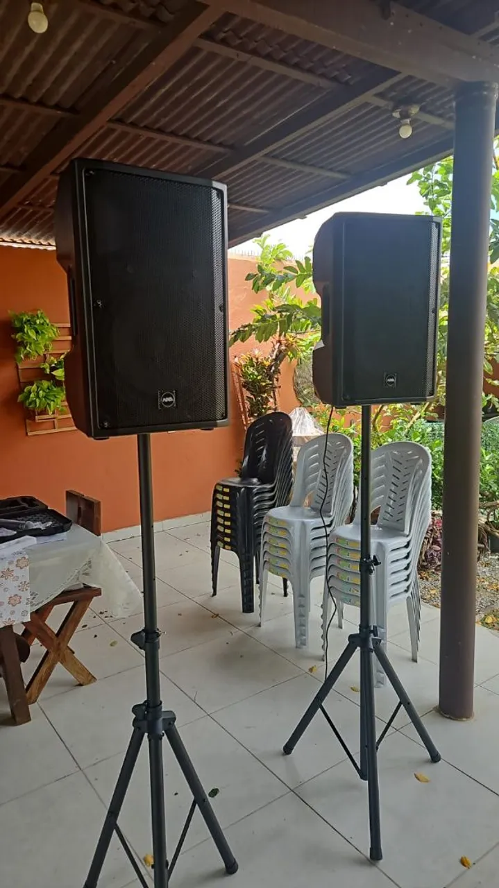 Caixa de Som NA12 Amplificada para Eventos