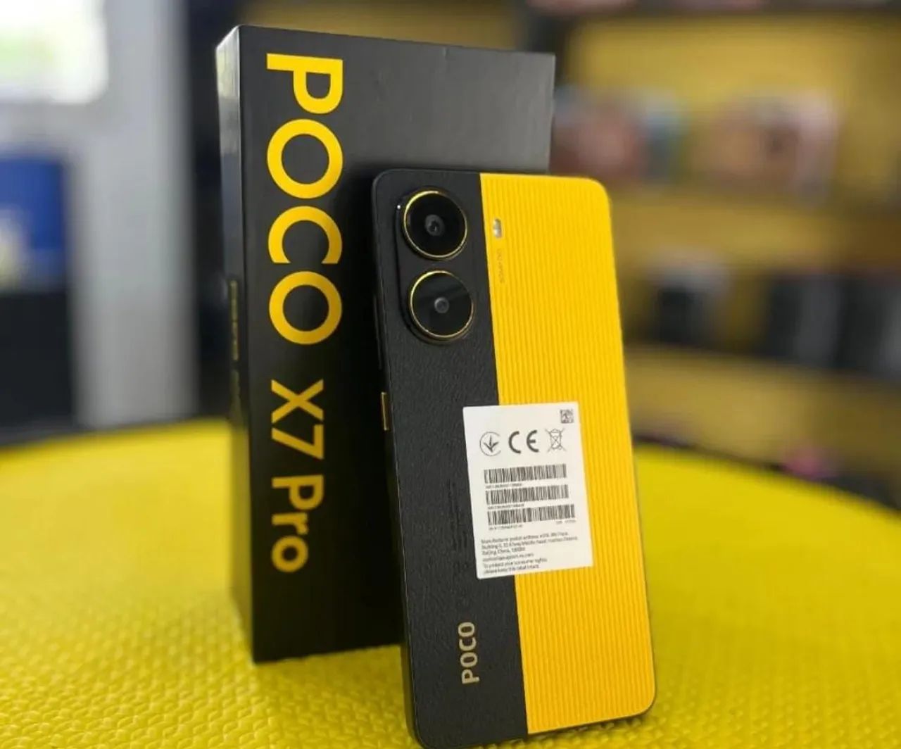 新品未開封　POCO X7 Pro イエロー Poco X7 Pro 5G 512/12GB Amarelo Novo Lacrado Loja Física