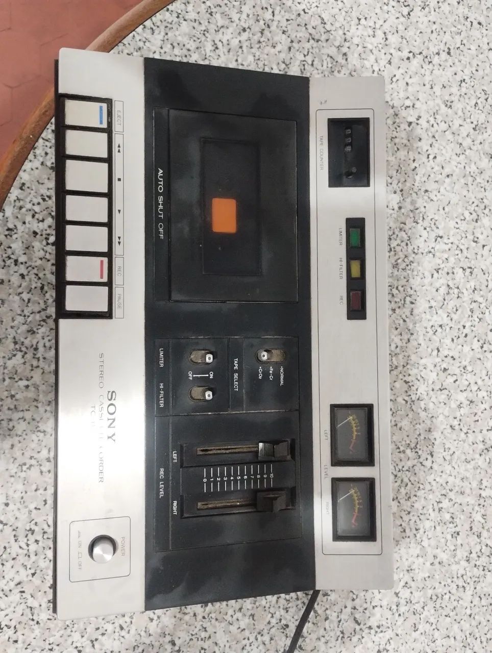 Gravador Cassete Sony TC-117 Stereo - Foto 4