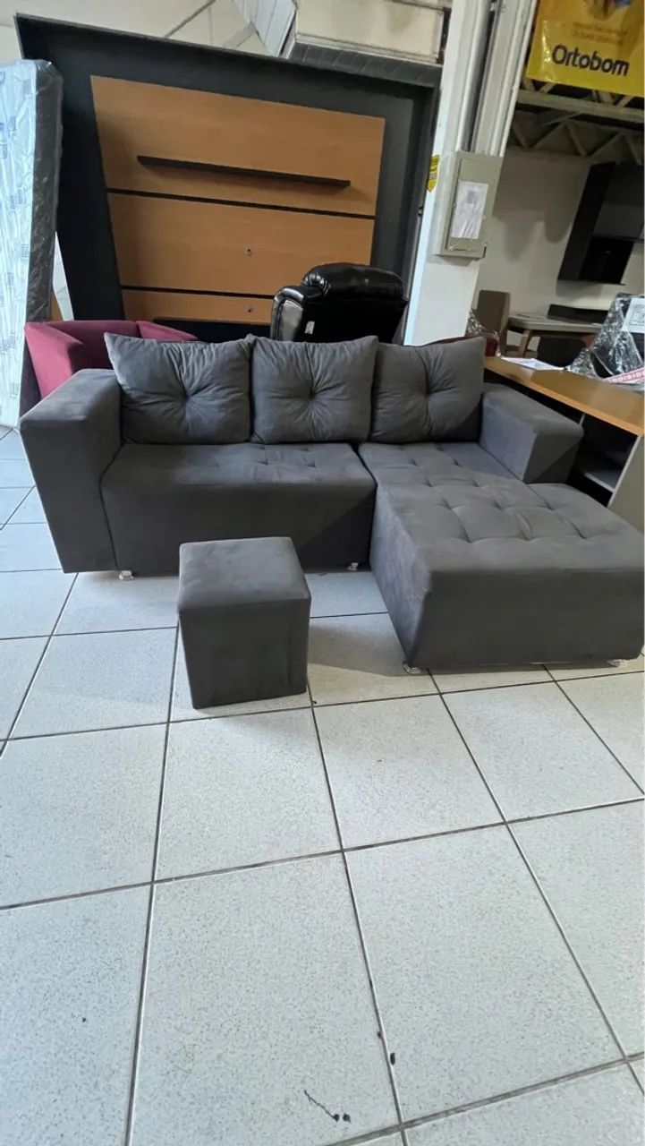 Sofá 3 Lugares com entrega grátis 