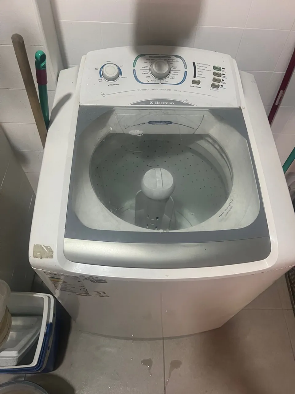 Máquina de Lavar Electrolux Turbo Capacidade 15kg