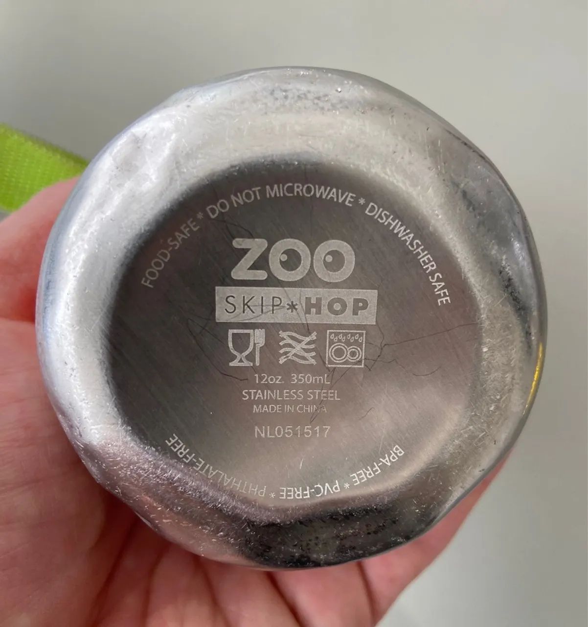 Garrafa Térmica Inox Skip Hop Zoo Cachorro - Foto 4