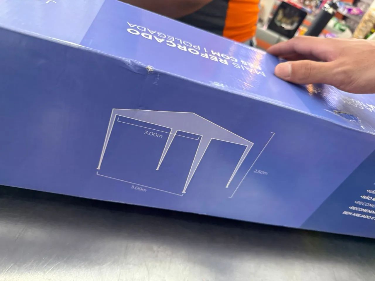 Tenda Gazebo Desmontável 3x3m - Foto 2