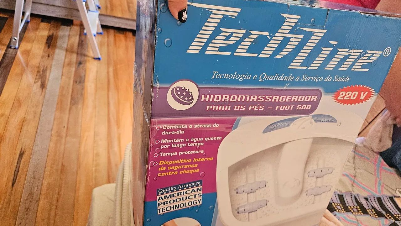 Hidromassageador de pés 220V - Foto 3