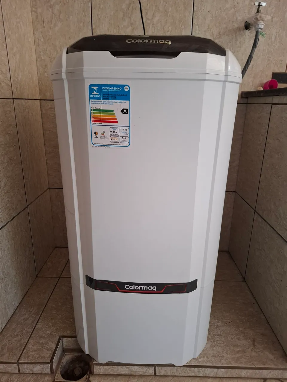 Tanquinho Colormaq 15kg - Lavagem Eficiente